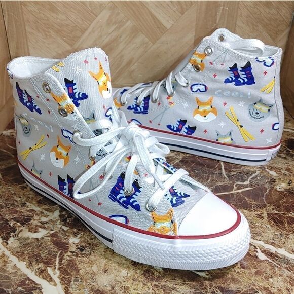 NEW Converse girls women's wolf pack chuck taylor size girl 6 women 7.5 - Picture 1 of 10